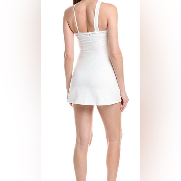 Spiritual Gangster Kaci Asymmetric Active Dress in white Size Large NWT - Picture 2 of 11